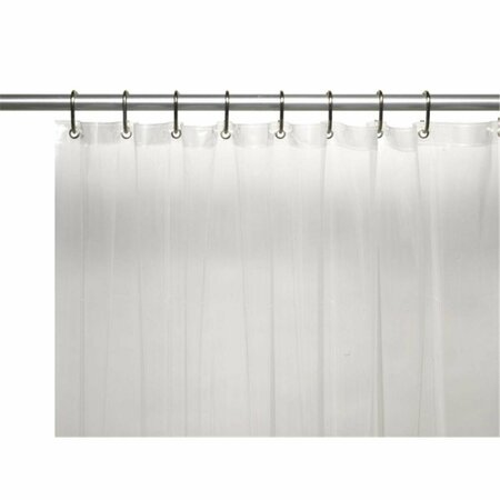 CARNATION HOME FASHIONS USC-3-26 3 Gauge Vinyl Shower Curtain Liner- Super Clear USC-3/26